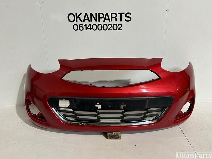 Nissan Micra IV K13 Facelift voorbumper 62022-3HN0A, Auto-onderdelen, Carrosserie, Bumper, Nissan, Voor, Gebruikt