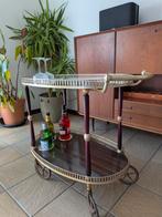 Vintage serveerwagen / barwagen, Ophalen, Gebruikt