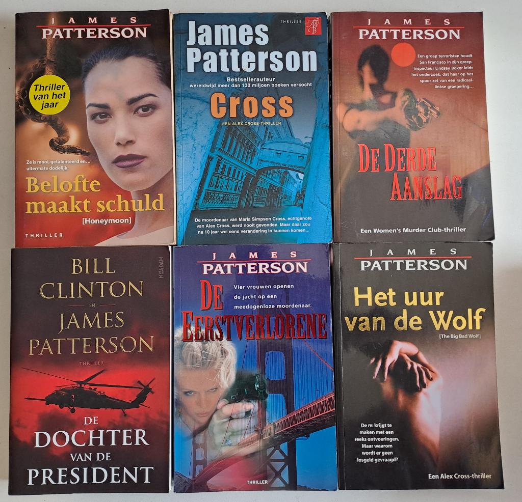 Boeken James Patterson, Boeken, Ophalen of Verzenden, Gelezen