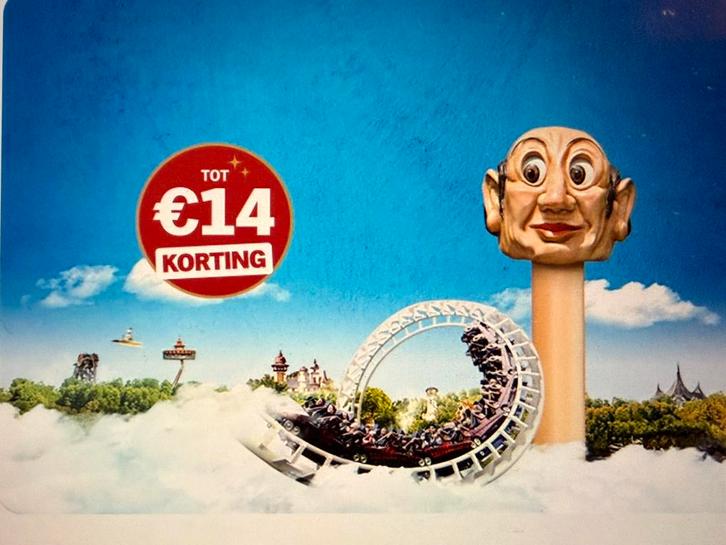 Albert Heijn EFTELING zegels / volle spaarkaarten, Tickets & Billets, Loisirs | Parcs d'attractions, Trois personnes ou plus, Carte de réduction