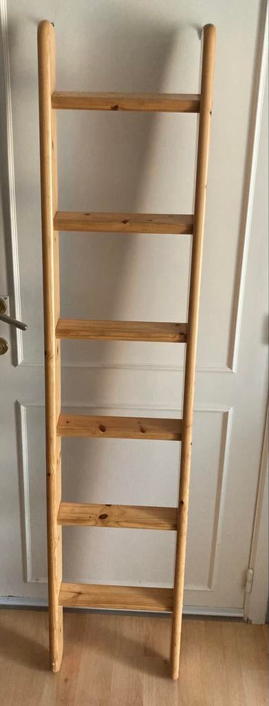 Massieve grenen ladder, Kinderen en Baby's, Kinderkamer | Stapelbedden en Hoogslapers, Gebruikt, Overige typen, Ophalen