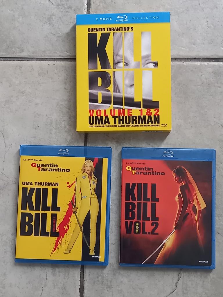 coffret blu ray kill bill 1 et 2 état neuf ( uma thurman ), CD & DVD, Blu-ray, Comme neuf, Action, Coffret, Enlèvement ou Envoi