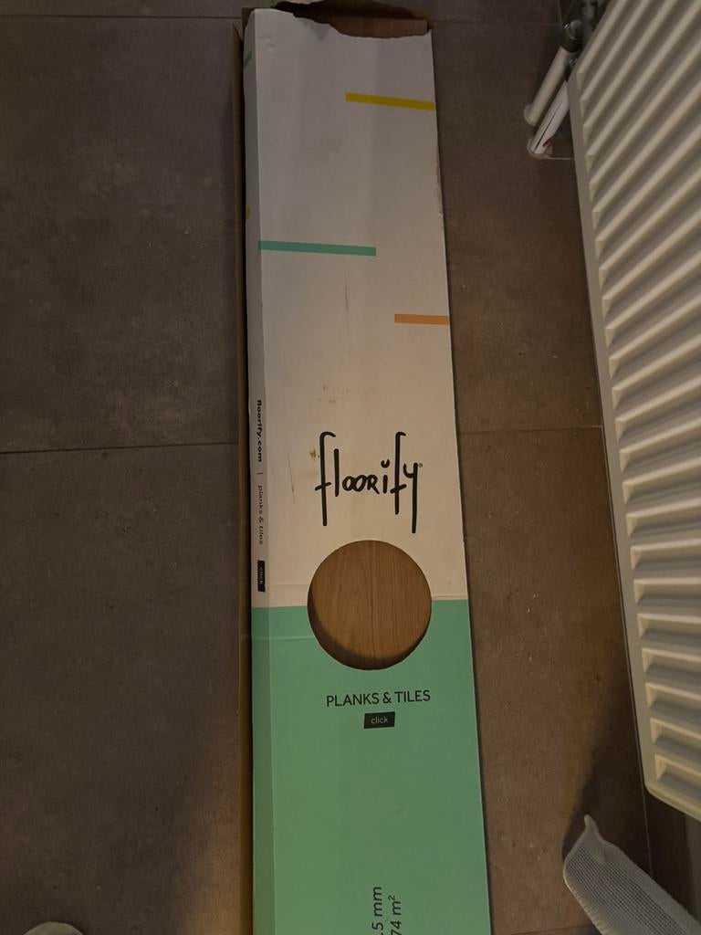 Floorify kleur cognac, Enlèvement