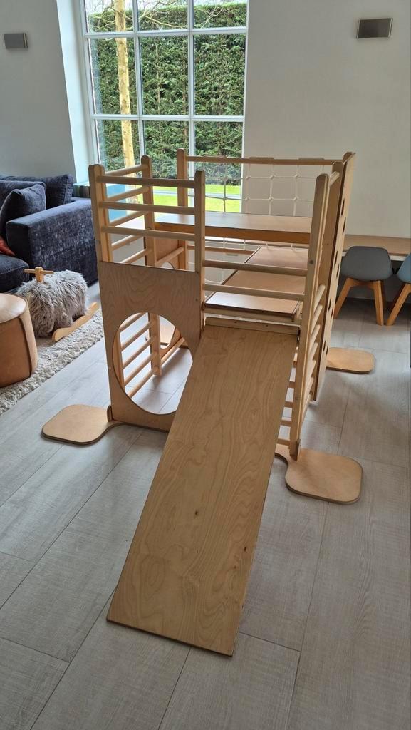 Tour d'escalade en bois, Enfants & Bébés, Jouets | Jouets en bois, Comme neuf, Autres types, Enlèvement