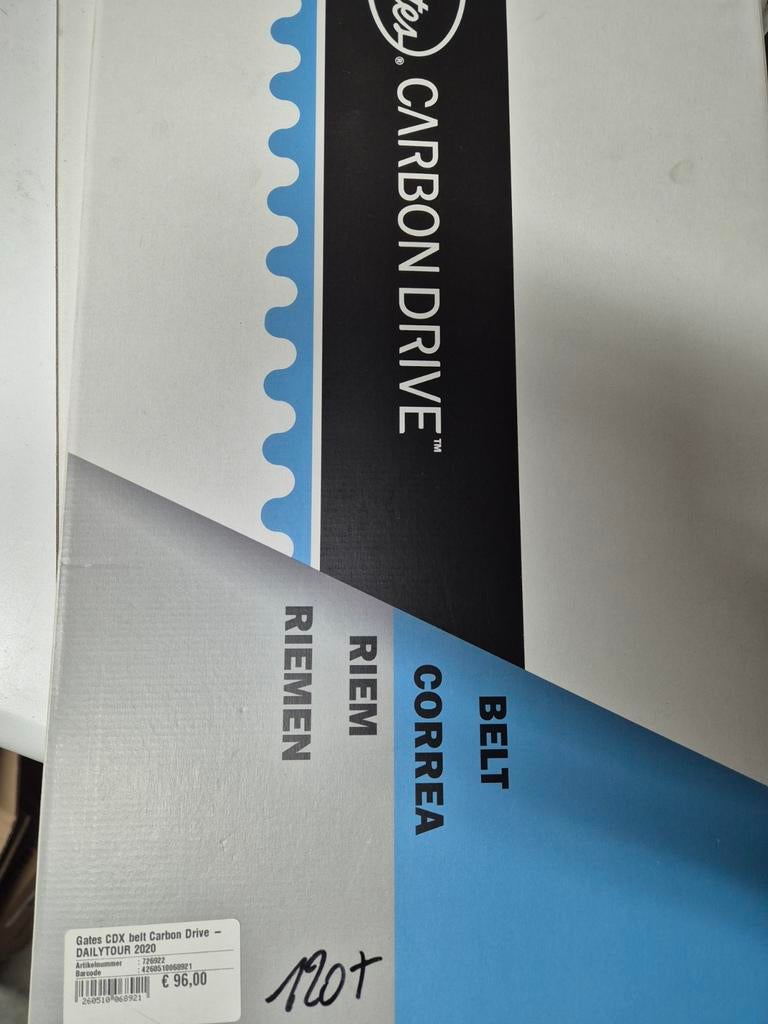 Carbon riem speed Pedelec 120 T, Ophalen of Verzenden