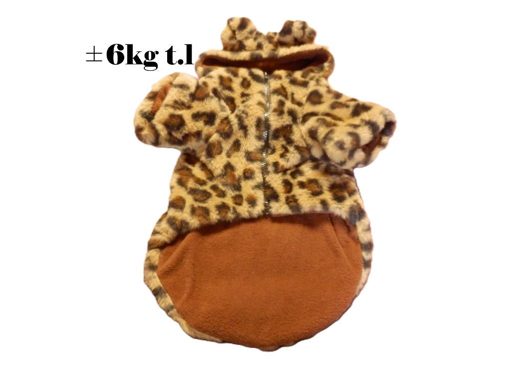 (11) -manteau petit chien t.l brun -, Animaux & Accessoires, Vêtements pour chiens, Enlèvement ou Envoi, Comme neuf, Manteau pour chien