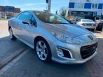 Peugeot 308cc 1.6 - BENZINE - AUTOMAAT - 130.000km - 2012, Auto's, Peugeot, Zwart, Cabriolet, 1600 cc, Leder