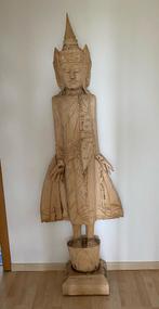 Statue de Bouddha en bois, Antiquités & Art, Bois, 1 mètre - 2 mètres, Religion, Enlèvement
