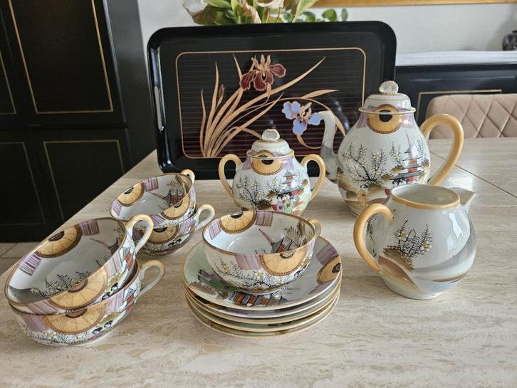 Japans theeservies, Antiquités & Art, Antiquités | Porcelaine, Enlèvement