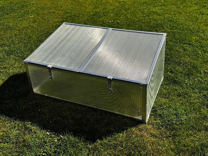 petite serre, serre froide, mini-serre, Jardin & Terrasse, Serres, Comme neuf, Serre, Aluminium, Polycarbonate, Enlèvement