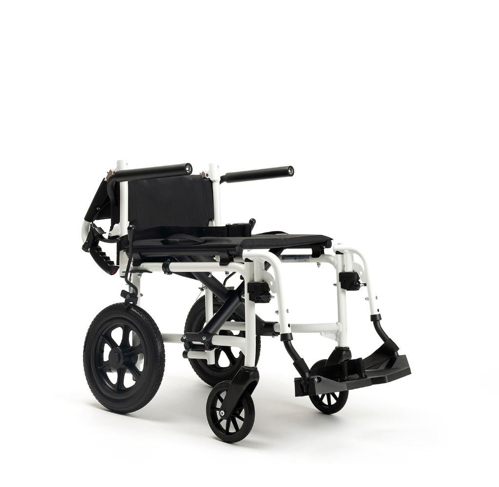 Rolstoel  Vermeiren  Bobby Evo, Diversen, Rolstoelen, Ophalen, Zo goed als nieuw, Duwrolstoel