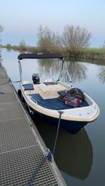 Polyester boot met Mercury 20PK motor + trailer, 3 à 6 mètres, Comme neuf, Enlèvement, Moteur hors-bord