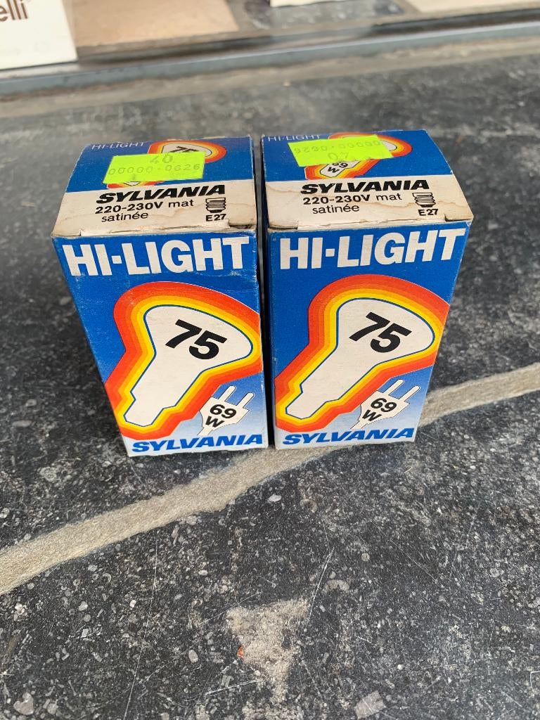 Sylvania HI-LIGHT gloeilampen – 75W E27, Enlèvement ou Envoi