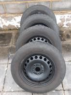 4 jantes 5x112 195 65 R15 Vw audi seat skoda, 15 pouces, Pneus et Jantes, Pneus hiver, Enlèvement