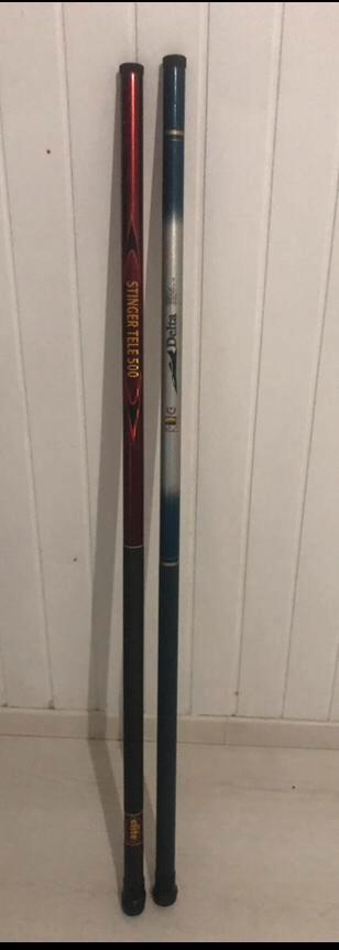 Cannes pour pêche aux coup., Sports nautiques & Bateaux, Pêche à la ligne | Poissons blancs, Utilisé, Ligne fixe, Enlèvement