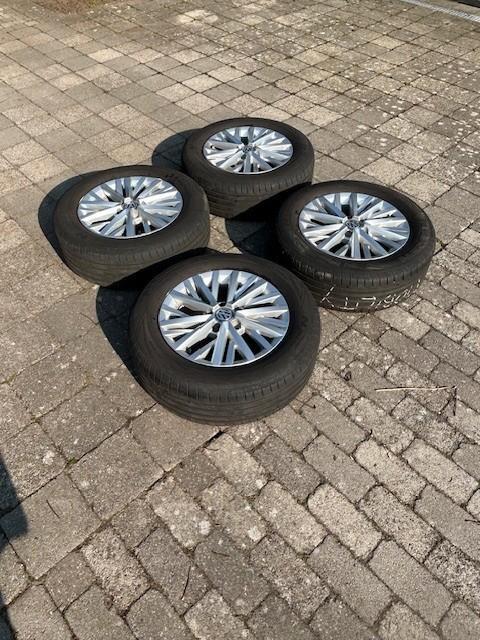Set zomerbanden + originele velgen T-Roc Volkswagen, Autos : Pièces & Accessoires, Pneus & Jantes, Pneus et Jantes, Pneus été