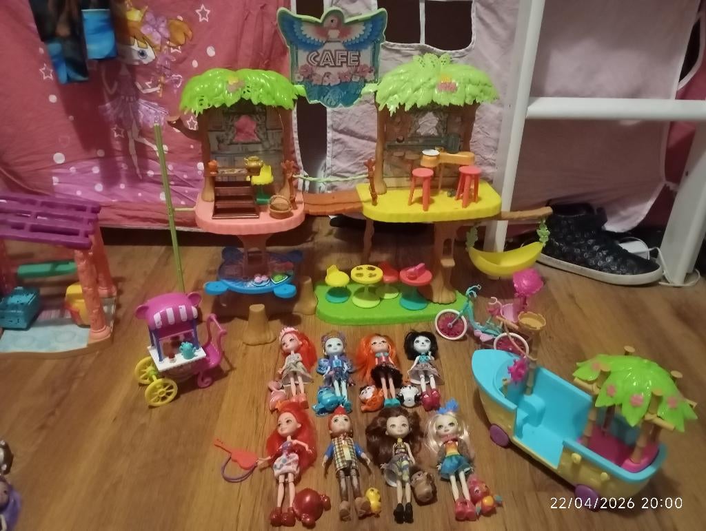 Lot enchantimals, Enlèvement, Utilisé, Autres types