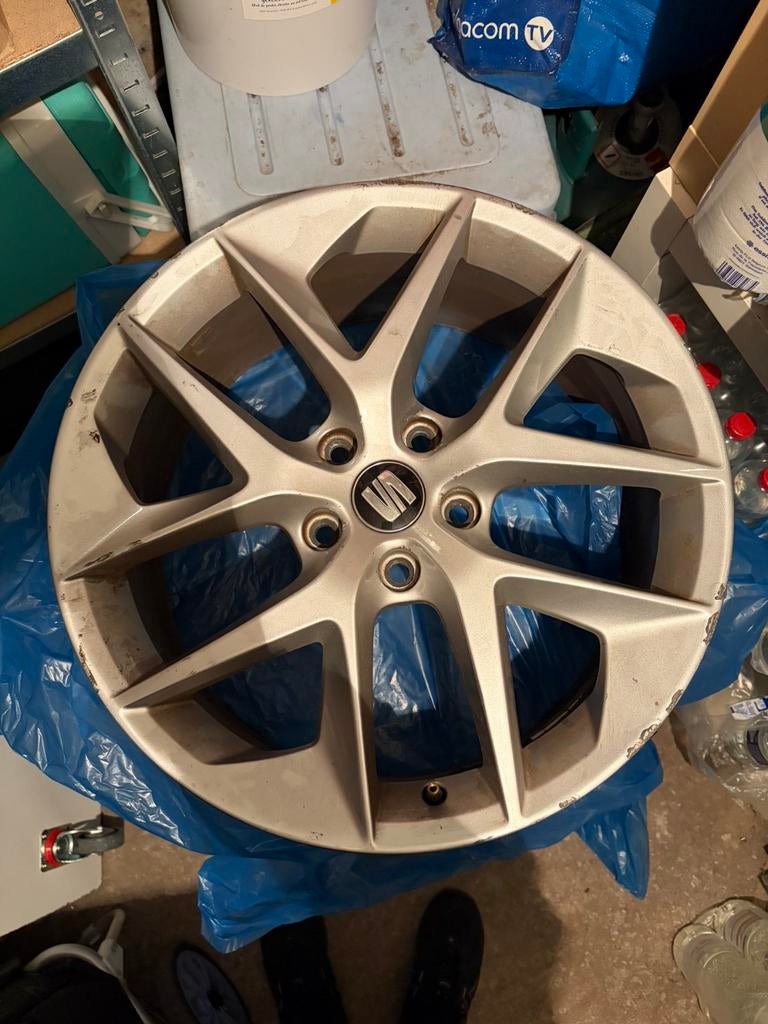 Jantes de seat leon fr 18", Enlèvement, Utilisé, 18 pouces, Jante(s)