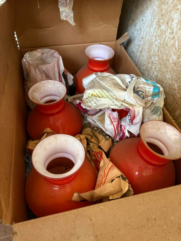 Boîtiers de lampe Holmegaard rétro des années 1960, Collections, Enlèvement ou Envoi, Maison et Meubles