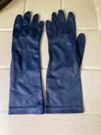 Blauwe dameshandschoenen, Kleding | Dames, Mutsen, Sjaals en Handschoenen, Ophalen of Verzenden, Zo goed als nieuw, Handschoenen