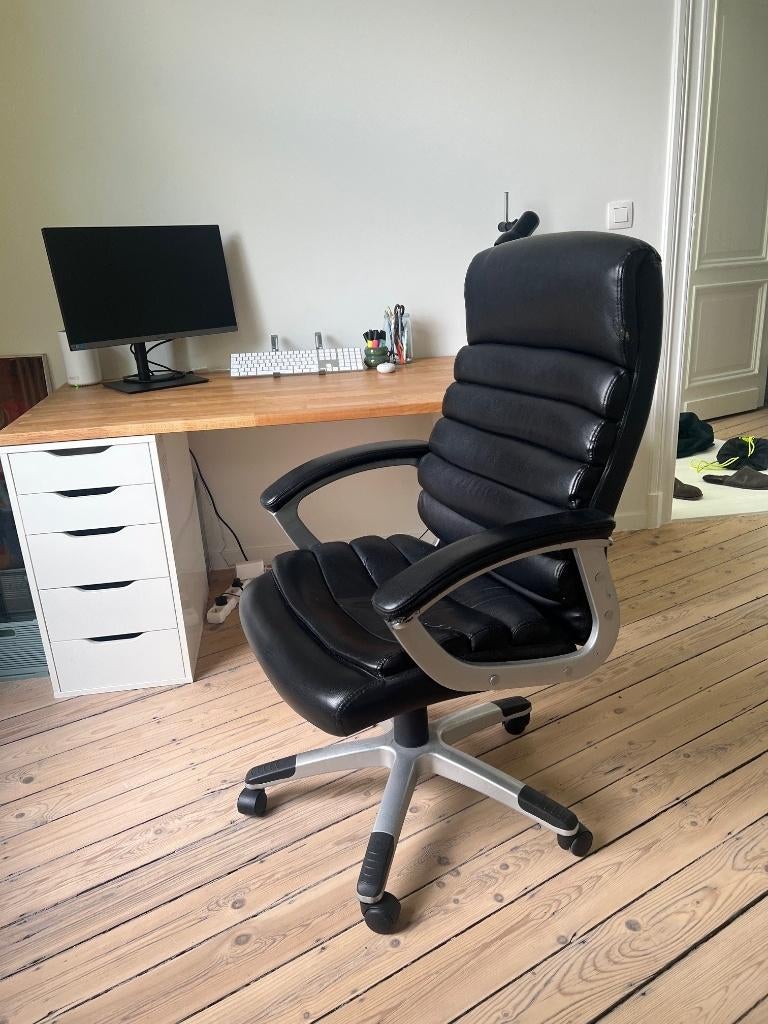 Bureaustoel - zwart, Ophalen, Gebruikt, Zwart, Bureaustoel