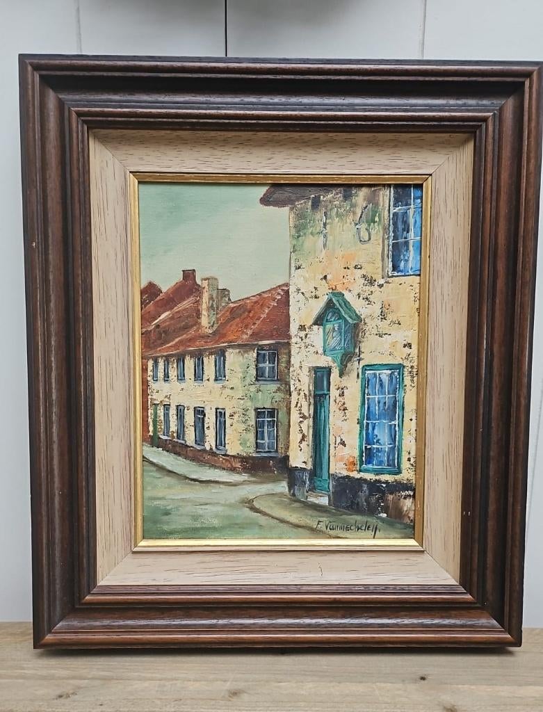 Schilderij F. Vanmechelen, Ophalen