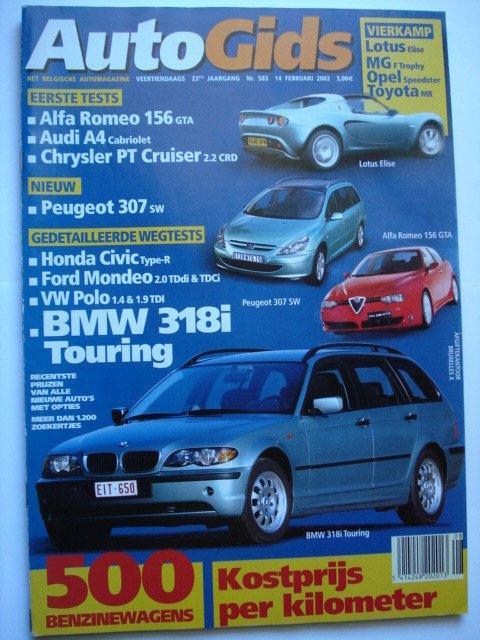 AutoGids 583, Livres, Autos | Brochures & Magazines, Comme neuf, Général, Envoi
