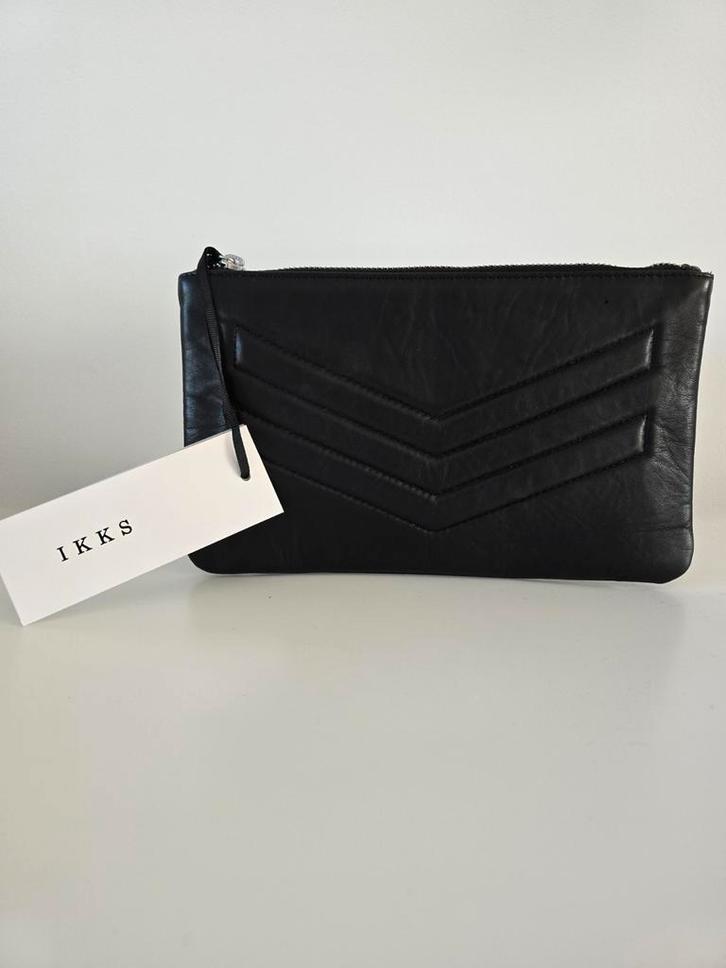 Pochette IKKS cuir neuve, Bijoux, Sacs & Beauté, Sacs | Sacs Femme, Neuf, Autres types, Noir, Envoi