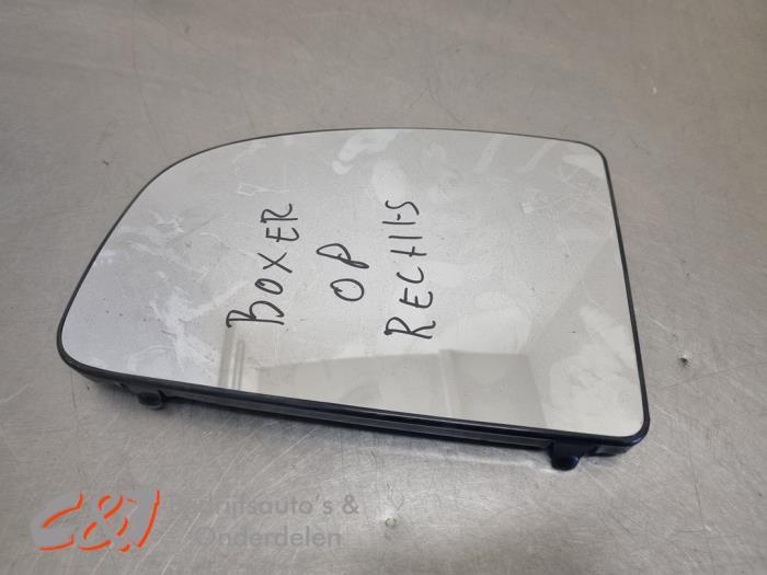 Glace rétroviseur droit d'un Peugeot Boxer, -, 3 mois de garantie, Utilisé, -