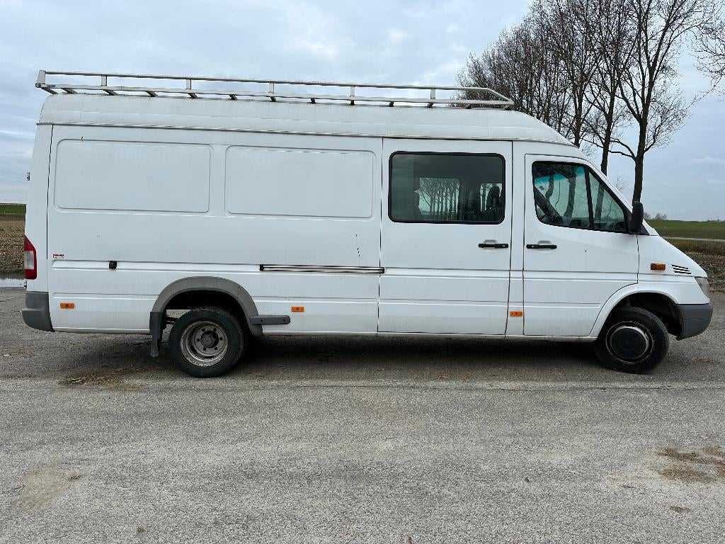 Mercedes Sprinter 416 CDI MAXI L3H2 DUBCABINE 7.PLAATS AIRCO, Autos, Camionnettes & Utilitaires, Achat, 7 places, Boîte manuelle