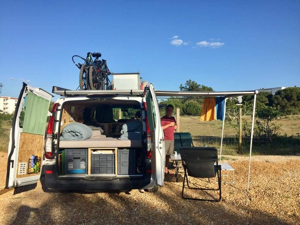 Camper Mercedes - Benz - Vito, Autos, Mercedes-Benz, 100 kW, Euro 5, Achat, Cruise Control