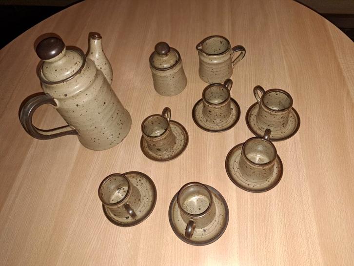 Koffieservies Grès Rocaille in perfecte staat, Huis en Inrichting, Keuken | Servies, Nieuw, Compleet servies, Overige stijlen