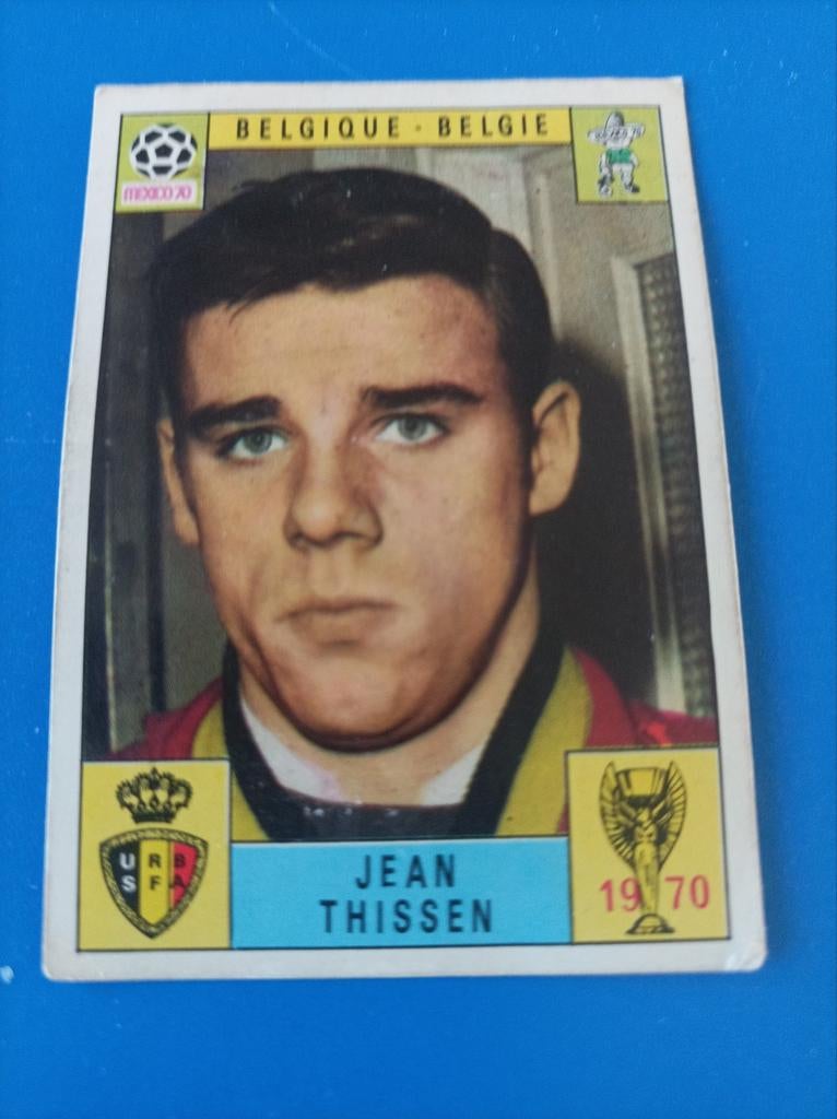 Panini Mexico 70, Belgique Jean Thissen, Enlèvement ou Envoi
