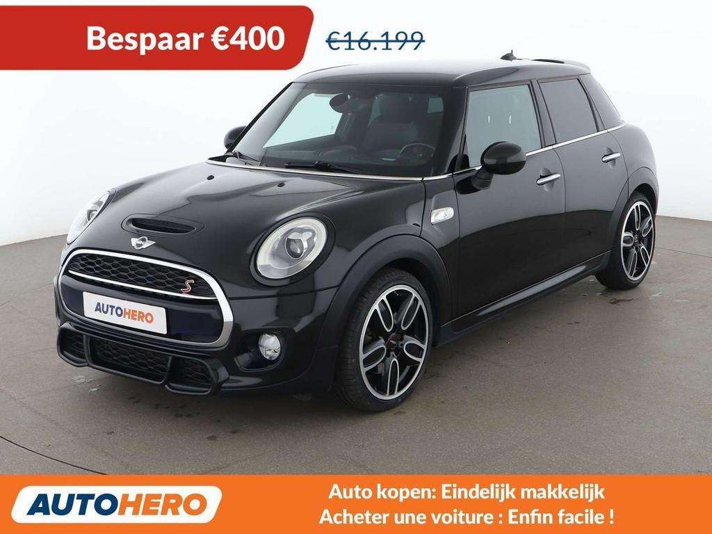 MINI Cooper S Cooper S (bj 2018, automaat), Auto's, Mini, 1998 cc, Gebruikt, Zwart, Leder