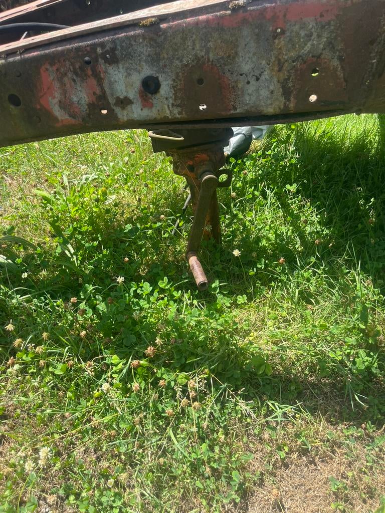 Remorque plateau, Ophalen, Weidebouw