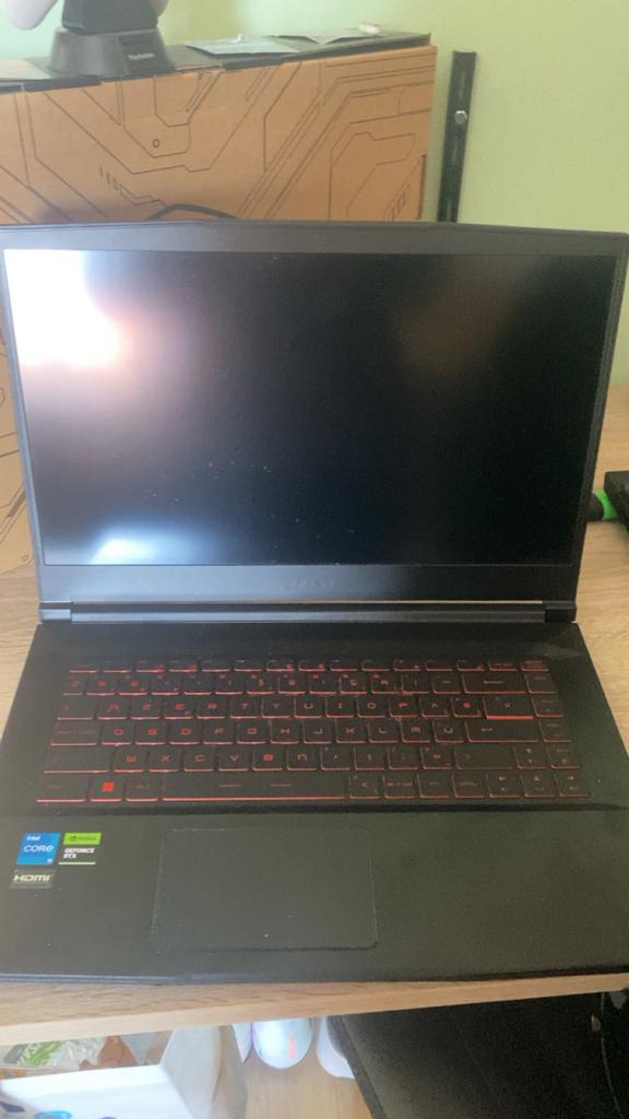 MSI Gaming laptop Gf63, Informatique & Logiciels, Ordinateurs portables Windows, Enlèvement, Utilisé, Gaming, SSD