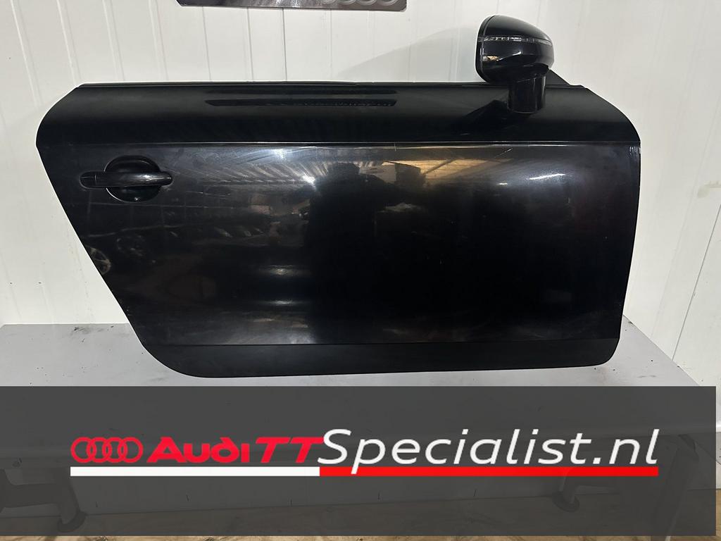 Deur rechts zwart LZ9Y Audi TT MK2 8J, Auto-onderdelen, Ophalen, Gebruikt, -, Deur