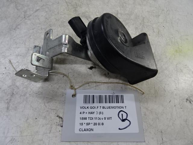 AVERTISSEUR/KLAXON Volkswagen Golf VII (AUA) (5Q0951223), Utilisé, Volkswagen