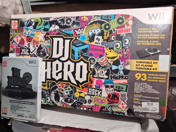 DJ Hero pour Nintendo Wii neuf, Collections, Machines | Flipper (jeu), Enlèvement ou Envoi