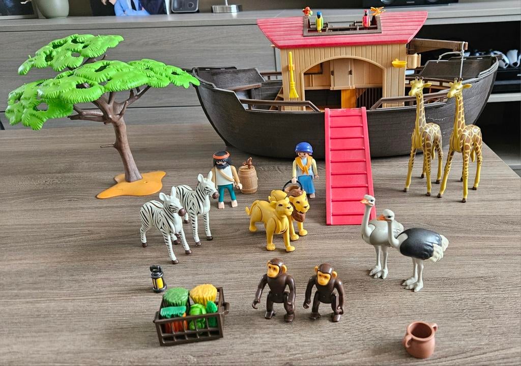 Playmobil Ark van Noah, Ophalen