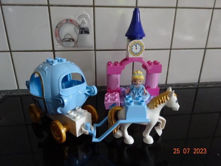 Duplo Disney Princess Assepoester's Koets - 6153*VOLLEDIG*, Kinderen en Baby's, Speelgoed | Duplo en Lego, Duplo, Complete set