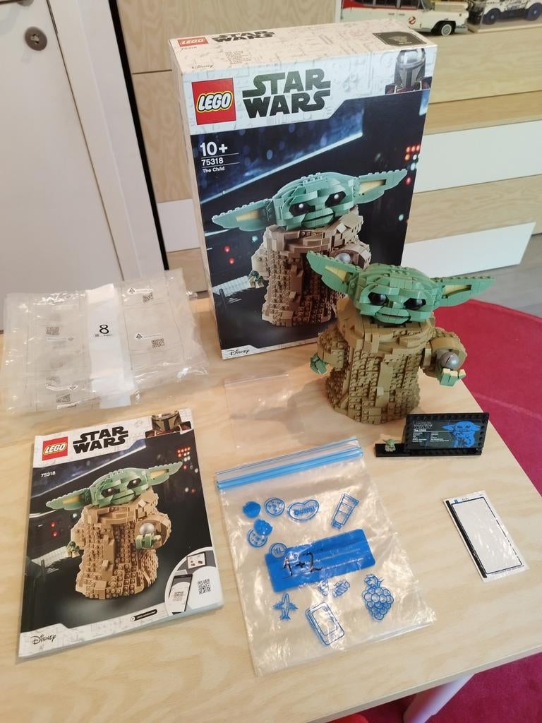 Lego Star Wars 75318 L'Enfant (par The Mandalorian), Instructions incluses, Lego, Ensemble complet, Comme neuf