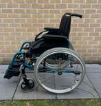 Inklapbaar lichtgewicht rolstoel in nieuwe staat plooibaar, Diversen, Rolstoelen, Ophalen of Verzenden, Inklapbaar, Zo goed als nieuw