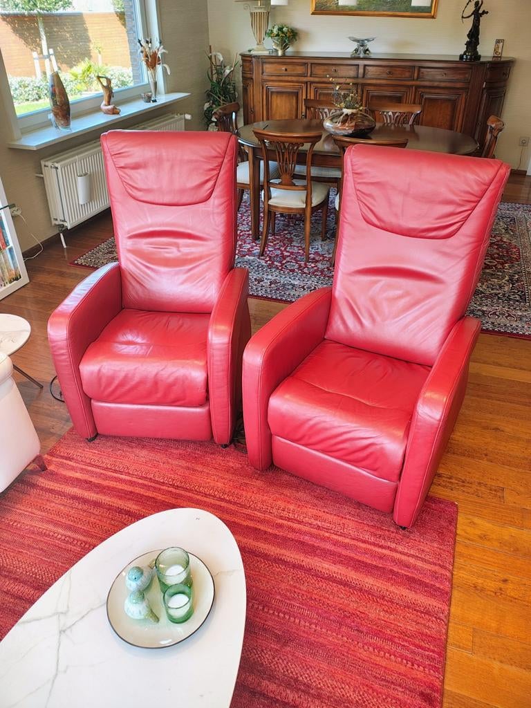 2 relax zetels, elektrisch verstelbaar., Ophalen