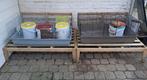 2 konijnenhokken + toebehoren, Dieren en Toebehoren, Ophalen, Gebruikt