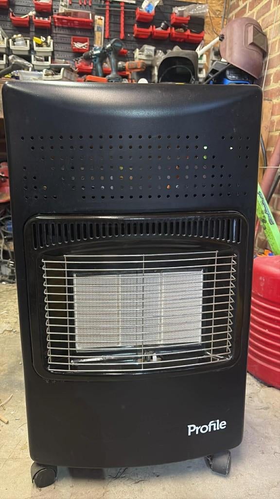 Gaskachel voor gasfles, Ophalen, Gaskachel