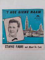 Stafke Fabri - 'T Hee Giene Naam / Da Kan Nie Bestaan (1965), Enlèvement ou Envoi, En néerlandais, Single