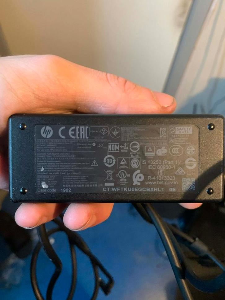 HP Chargeur Portable Pour Envy Pavilion ProBook EliteBook, Computers en Software, Laptop-opladers, Nieuw, Verzenden