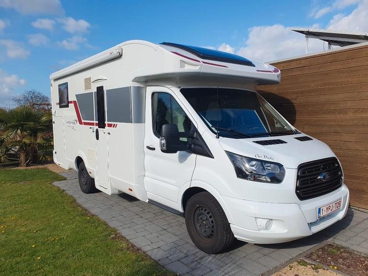 Compact maar écht een ruimtewonder - Mobilhome TE KOOP!, Caravanes & Camping, Camping-cars, Particulier, jusqu'à 4, Semi-intégral