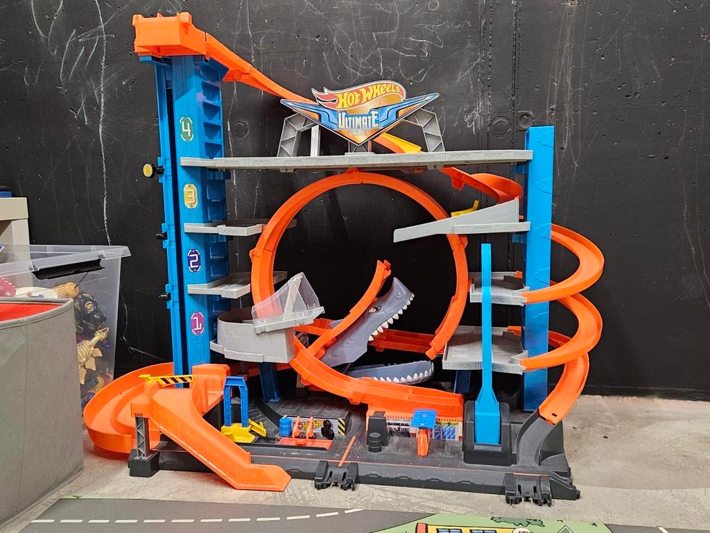 Hot Wheels Ultimate garage Shark, Ophalen, Hot Wheels